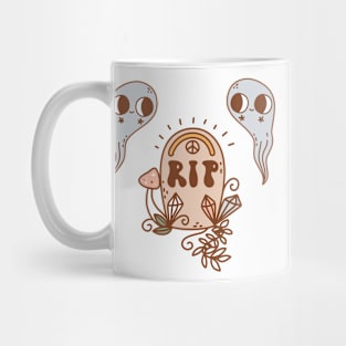 Spooky Graveyard Mug